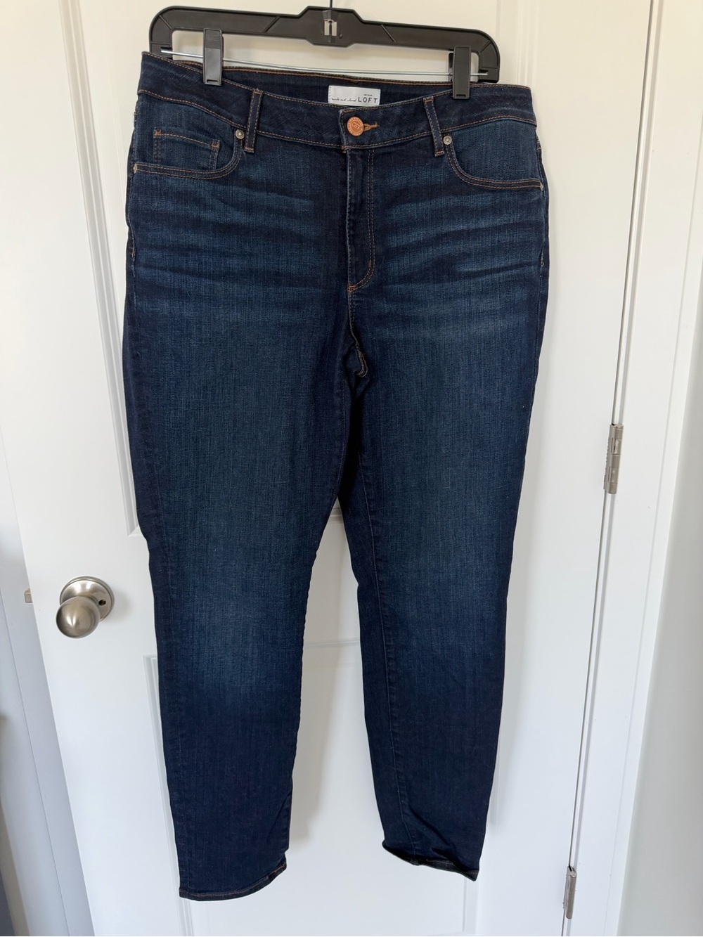 LOFT Curvy Skinny Jeans